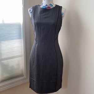 NWT H&M Professional Gray and Black Dress